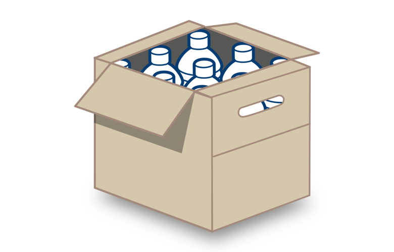 Короба с верхним открытием